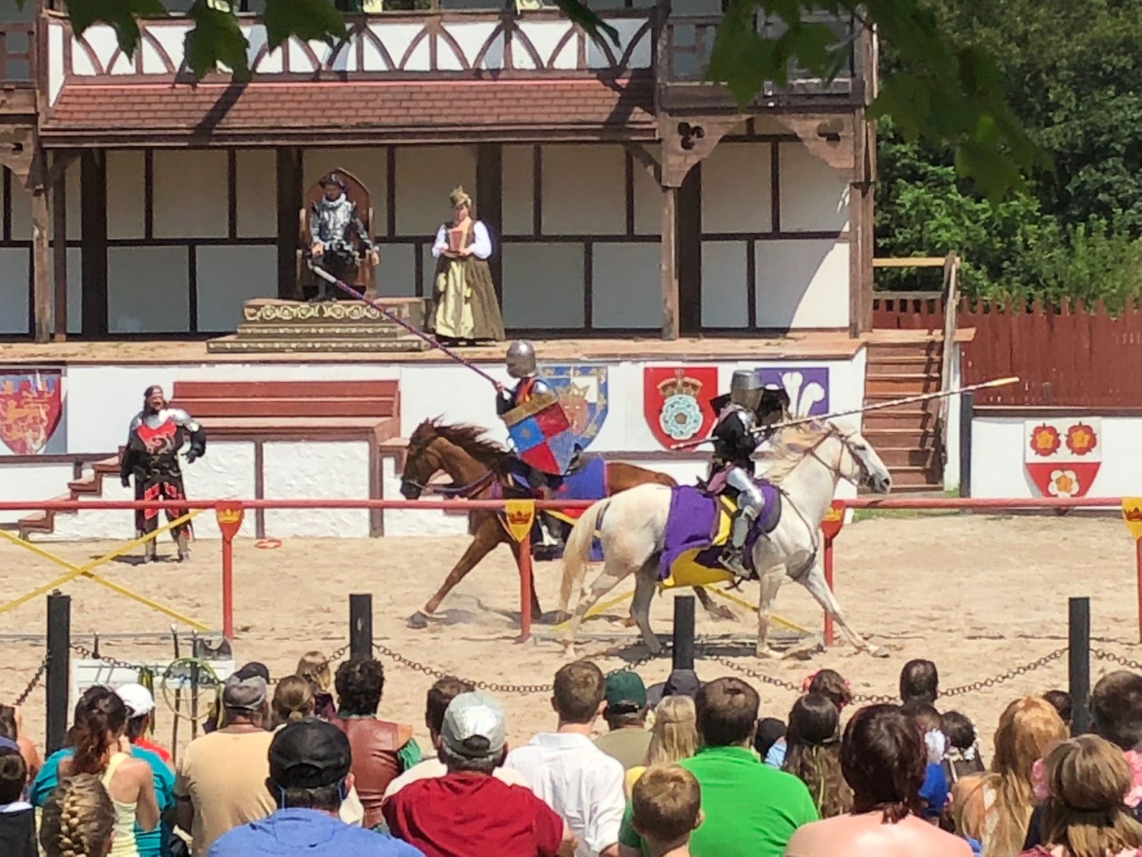 Jousting at the Renaissance Faire